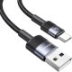 Kabel USB Usams USB-A - USB-C 1.2 m Czarny 5