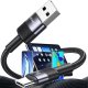 Kabel USB Usams USB-A - USB-C 1.2 m Czarny 7