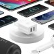 Ładowarka Usams USAMS Ład. siec. 2xUSB-A + kabel USB-C/ USB-A Fast Charging biały/white series HC HCXLTZ03 4