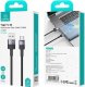 Kabel USB Usams USB-A - USB-C 1.2 m Wielokolorowy 12