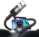 Kabel USB Usams USB-A - USB-C 1.2 m Wielokolorowy 7