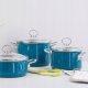 Riess RIESS - Garnek wysoki z pokrywą 6,5l 24cm Aquamarin Riess 3