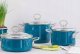 Riess RIESS - Garnek wysoki z pokrywą 6,5l 24cm Aquamarin Riess 4