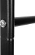 Bathroom Solutions Drabinka wieszak na ręczniki metalowy czarny 150 cm 4