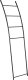 Bathroom Solutions Drabinka wieszak na ręczniki metalowy czarny 150 cm 7