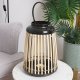 Home Styling Collection Lampion na świeczkę bambusowy 33 cm 2
