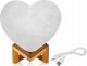 Hurt-net LAMPKA NOCNA SERCE LAMPA KSIĘŻYC 3D 55 CM MOON 1