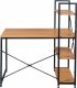 Biurko Biurfol BIURKO DWUSTRONNE STOLIK LOFT REGAŁ VINTAGE 1