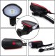 Kingseven LAMPKA ROWEROWA NA PRZÓD LED LAMPA ROWER MOCNA USB 6