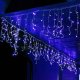 Lampki choinkowe Multimix.pl LAMPKI ZEWNĘTRZNE SOPLE 500 LED 20M KURTYNA GIRLANDA OŚWIETLENIE ŚWIĄTECZNE 7