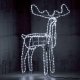 Hurt-net RENIFER LED ŚWIECĄCY 110CM Z RUCHOMĄ GŁOWĄ DEKORACJA ŚWIĄTECZNA ZEWNĘTRZNA 7