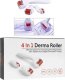 DERMA ROLLER 4W1 MEZOTERAPIA IGŁOWA MASAŻER TWARZY OCZU CIAŁA + PUDEŁKO 1