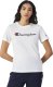Champion Koszulka damska Champion SS Tee biała 117534 WW001 L 1