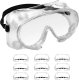MSW Gogle okulary ochronne BHP przeciwpyłowe - zestaw 10 szt. Gogle okulary ochronne BHP przeciwpyłowe - zestaw 10 szt. 1