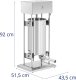 Royal Catering Nadziewarka do kiełbas elektryczna pionowa 4 lejki 25 l 350 W Nadziewarka do kiełbas elektryczna pionowa 4 lejki 25 l 350 W 8