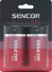 Sencor Bateria alkaliczna, D (LR20), ogniwo typ D, 1.5V, Sencor, blistr, 2-pack 1