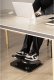 Powerton Podstawa ergonomiczna pod nogi, fitness stepper, czarny, stal, 20 kg nośność, Powerton, strukturalna powierzchnia 11
