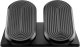 Powerton Podstawa ergonomiczna pod nogi, fitness stepper, czarny, stal, 20 kg nośność, Powerton, strukturalna powierzchnia 3
