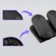 Powerton Podstawa ergonomiczna pod nogi, fitness stepper, czarny, stal, 20 kg nośność, Powerton, strukturalna powierzchnia 8
