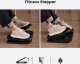 Powerton Podstawa ergonomiczna pod nogi, fitness stepper, czarny, stal, 20 kg nośność, Powerton, strukturalna powierzchnia 9