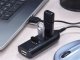HUB USB Verk HUB USB rozdzielacz na 4 porty rozgałęźnik USB 2.0 3