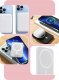 Powerbank . ECOBOX POWER BANK 10000MAH  BIAŁY MAGSAFE  BEZPRZEWODOWY 9