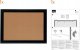 Nobo Tab kork Nobo z szer czar rama 585x430mm 5