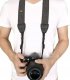 Pasek na Szyję Ramię do Aparatu na Aparat DSLR Lustrzankę Bezlusterkowca / Szary 2