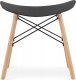 Leobert Taboret KORFU - czarny x 1 3