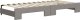 vidaXL Sofa rozsuwana z szufladami, taupe, 100x200 cm, tkanina 8