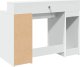 Biurko vidaXL Białe 120 cm x 55 cm 8