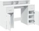 Biurko vidaXL Białe 120 cm x 55 cm 9