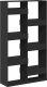 vidaXL Regał/przegroda czarny 100x33x175 cm 6