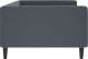 vidaXL Sofa z funkcją spania, ciemnoszara, 100x200 cm, aksamit 4