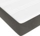 vidaXL Materac kieszeniowy, ciemnoszary, 160x220x20 cm, aksamit 5