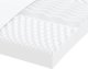 vidaXL Materac piankowy, biały 160x220 cm, 7-strefowy, twardość 20 ILD 6