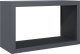 vidaXL Stojak na drewno opałowe, antracytowy, 100x40x60 cm, stalowy 2