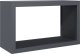 vidaXL Stojak na drewno opałowe, antracytowy, 100x40x60 cm, stalowy 6