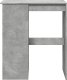 vidaXL Stolik barowy z przegródkami, szarość betonu, 90x47,5x103,5 cm 4