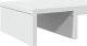 vidaXL Podstawka pod monitor, regulowana, biała, 60x24x10,5 cm 6