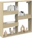 vidaXL Szafka ścienna, dąb sonoma, 80x15x80, materiał drewnopochodny 2