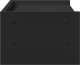vidaXL Podstawka pod monitor, czarna, 42x24x16 cm 4