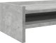 vidaXL Podstawka pod monitor, szarość betonu, 42x24x16 cm 6