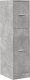 vidaXL Szafka apteczna, szarość betonu, 30x41x118 cm 3