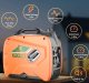 Agregat MasterCut Agregat Prądotwórczy Generator Prądu 230V 2kW Kepism K2000 4