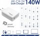 Ładowarka Akyga Ładowarka USB AK-CH-24 USB-A + 3x USB-C PD 5-28V / max. 5A 140W Quick Charge 3.0 GaN 5
