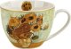 DUO Filiżanka porcelanowa 250 ml + spodek Sunflowers 6