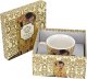 DUO Filiżanka porcelanowa 250 ml + spodek The Kiss Ecru 7