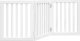 vidaXL vidaXL Składana bramka zabezpieczająca dla psa, 3 panele, biała, 150cm 2