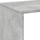 vidaXL Regał przegroda, szarość betonu, 69,5x29x137,5 cm 9